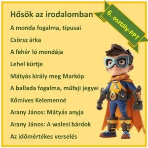 Hősök az irodalomban