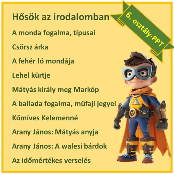 Hősök az irodalomban
