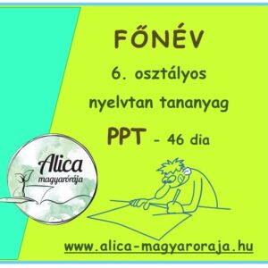 A főnév és fajtái