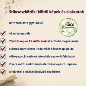 Költői képek és alakzatok